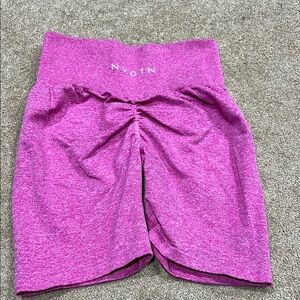 NVGTN Women's Pink Marled Shorts